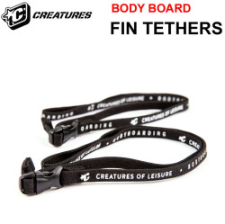 ボディーボード フィン 流れ止め クリエイチャー FIN TETHERS CREATURES フィンテザース