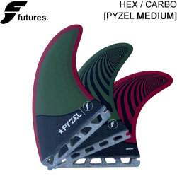 FUTURES FIN フューチャーフィン HEX／CARBON PYZEL MEDIUM パイゼル ミディアム 3フィン