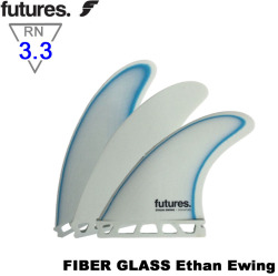 ショートボード用フィン  FUTURES FIN FIBERGLASS ETHAN EWING [Mサイズ] イーサン・ユーイングシグネチャースラスター フューチャーフィン 3FIN サーフィン サーフボード 