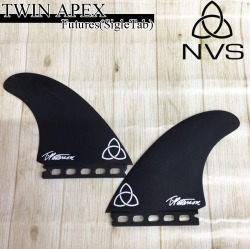 ショートボード用フィン NVS Fin フィン Timmy Paterson TWIN Fin Single Tab ティミー パターソン ツインフィン  FUTURE 3本セット NVS SURF FINS ネイクド バイキング サーフ フィン