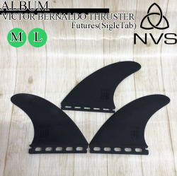 ショートボード用フィン NVS SURF FINS Album Victor Bernaldo Thuruster Fin Single Tab ネイクド バイキング サーフ フィン アルバム ビクター・ベルナルド スラスターフィン M／Lサイズ  