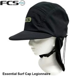 [メール便発送商品] 25 FCS サーフキャップ Essential Surf Cap Legionnaire 軽量 速乾 フェス キャンプ アウトドア 帽子 UPF50+ [UV対策特集]