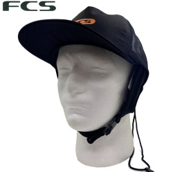 25 FCS サーフキャップ Essential Truckers Wet Cap 軽量 速乾 フェス キャンプ アウトドア 帽子 UPF50+