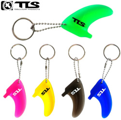 TOOLS ツールス TLS KEY CHAIN SHORT BOARD FIN フィンキーホルダー サーフィン ファッション キーリングチェーン付き