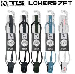 NEW！ 26 ツールス サーフィン リーシュコード LOWERS 7ft TLS ローワーズ サーフボード 流れ防止 トゥールス 