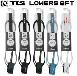 NEW！ 26  ツールス サーフィン リーシュコード LOWERS 6ft TLS ローワーズ サーフボード 流れ防止 トゥールス