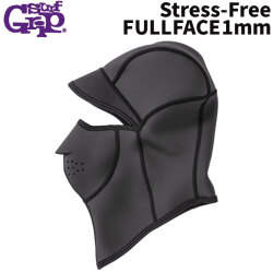 サーフグリップ SURF GRIP サーフィン キャップ サーフキャップ フード [2] Stress-Free FULL FACE 1mm ストレスフリー 起毛 防寒 日本正規品