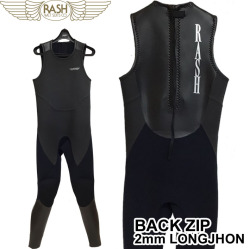 数量限定生産！2026 ロングジョン サーフィン ウェットスーツ 2mm RASH WETSUITS ラッシュ ウェットスーツ バックジップ メンズ ウエットスーツ ハイストレッチマテリアル 日本製