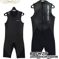 数量限定生産！2026 サーフィン ウェットスーツ ショートジョン 2mm RASH ラッシュ ウエットスーツ バックジップ  BLACKスキン ALL2mm メンズ  ハイストレッチマテリアル 日本製