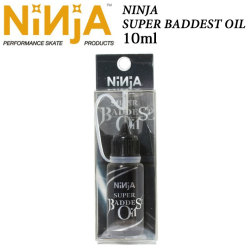 NINJA BEARING 【ニンジャ】 ベアリング SUPER BADDEST OIL 【ベアリングオイル】 スケートボード スケボー SK8 [メール便送料200円可能]<br>【あす楽対応】