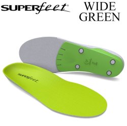 SUPER FEET スーパーフィート WIDE GREEN ワイドグリーン インソール [正規販売店]