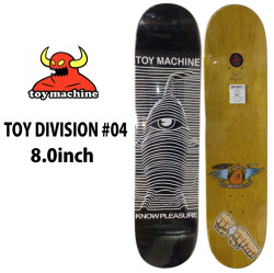 トイマシーン デッキ スケートボード TOY DIVISION #04 [TM15] 8.0inch D1271