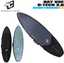 2025 CREATURES クリエイチャー ハードケース  DAY USE SHORT DIAMOND-TECH 2.0 [6'0] サーフボードケース ショートボード サーフィン