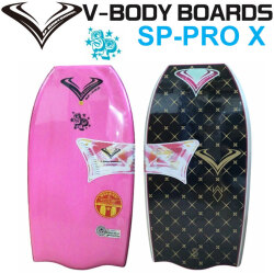 2026 ボディーボード V-BODYBOARDS ブイボディーボード SP-PRO10 [エスピープロ 10] ホットピンク Vボディーボード 波乗り