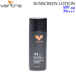 VERTRA バートラ SUNSCREEN LOTION WHITE SPF44 PA+++ 日焼け止めローション 日焼け止め 顔 ボディ用 [メール便発送商品]