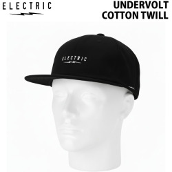 26 ユニセックス メッシュキャップ 帽子 [E25SC02] ELECTRIC UNDERVOLT COTTON TWILL 6パネル CAP フラットキャップ 深め メンズ レディース 日本正規品