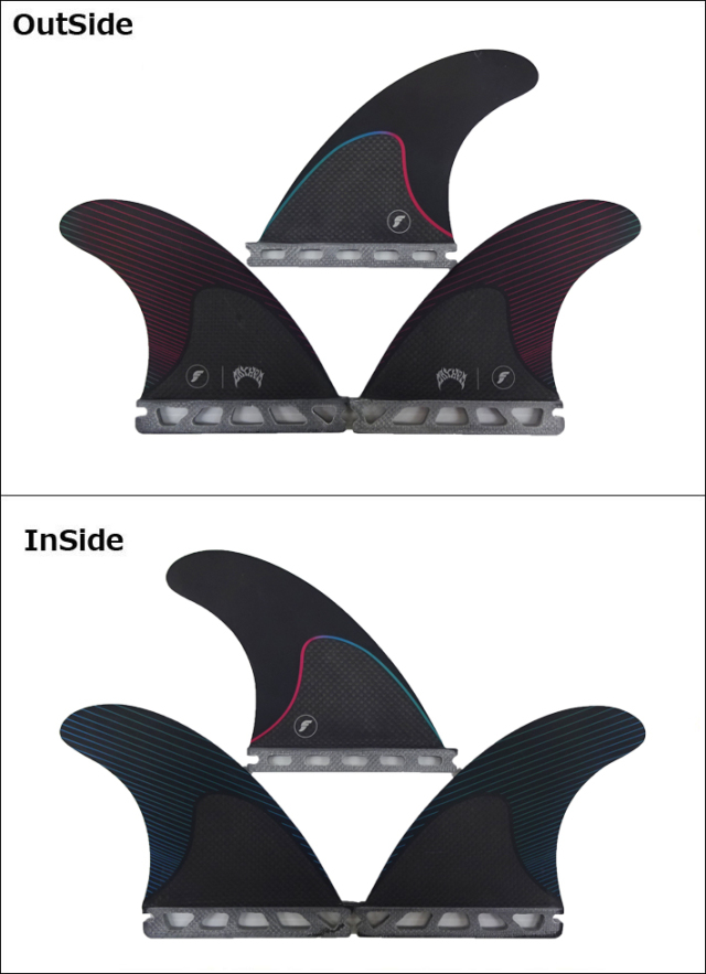 future フィン フューチャー フィン RTM HEX CARBON MAYEM [Small] S  