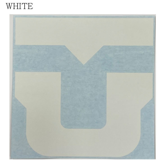 UNION ユニオン ステッカー U DIECUT ユー ダイカットステッカー 6.5