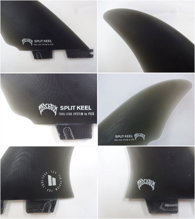 店内ポイント20倍中!!] FCS2 フィン MB SPLIT KEEL Quad Set 