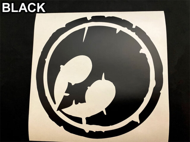 RICE28 ライス28 カッティングステッカー 【A】 [ BLK / WHT ] シール