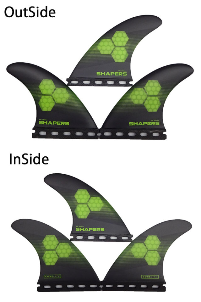 SHAPERS FIN シェイパーズフィン AM3 CORELITE FUTURE [SMALL] TRIFIN 