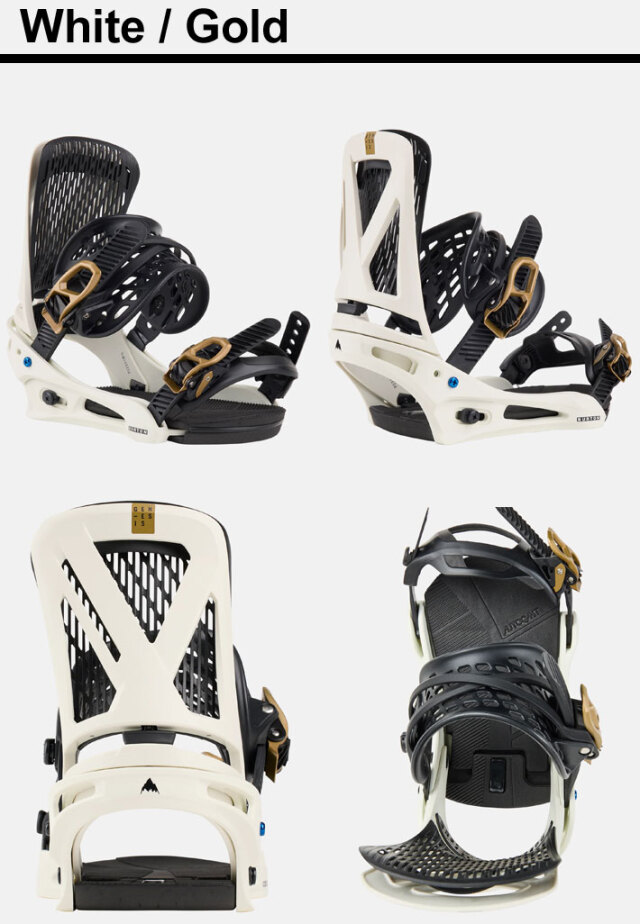 Burton GENESIS ビンディング 24/25モデル Men's Burton Genesis Re:Flex Snowboard Bindings