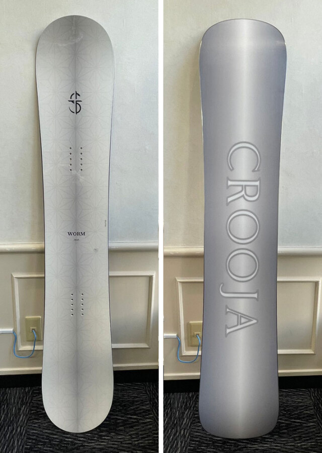 24-25 CROOJA クロージャ WORM ワーム ダブルキャンバー グラトリ