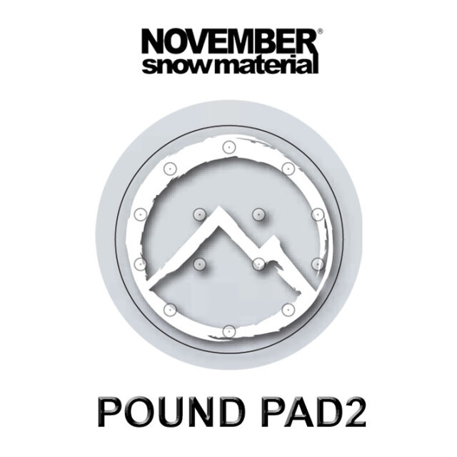 NOVEMBER ノベンバー デッキパッド ROUND PAD2 ラウンドパッドツー