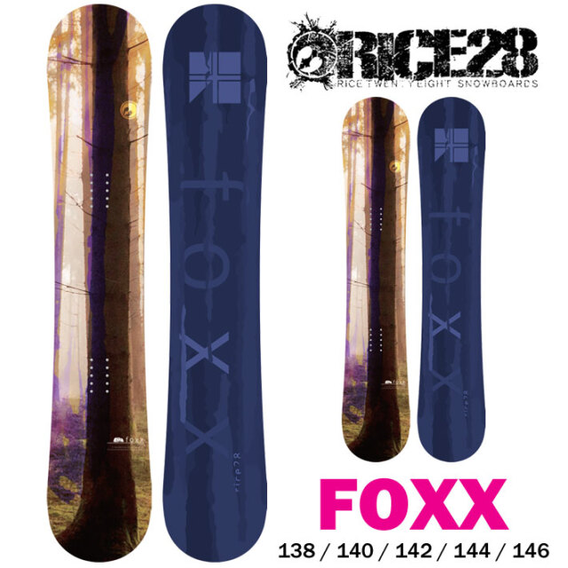 23-24 RICE28 ライス28 FOXX フォックス レディース 136cm 138cm 140cm  