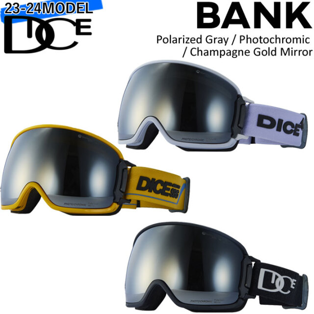 新品 ゴーグル DICE ダイス BANK 換気 剥がれないミラー 新品 ゴーグル DICE ダイス BANK 換気 剥がれないミラー 23-24 DICE