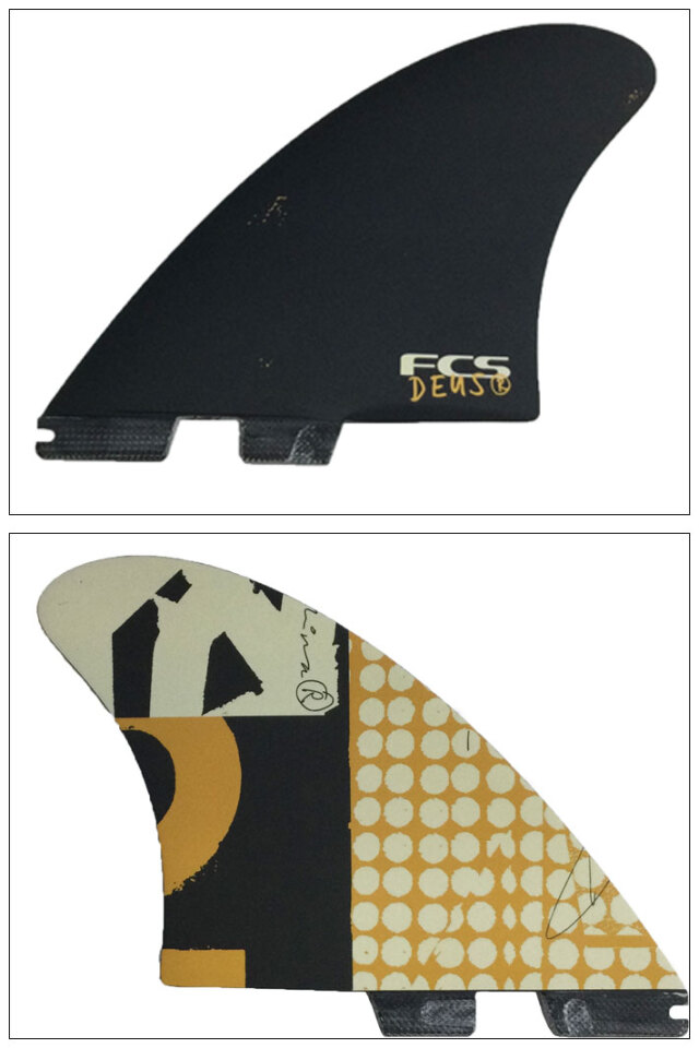 に初値下げ! FCS2 Deus Modern Keel fin デウス モダンキール ツイン