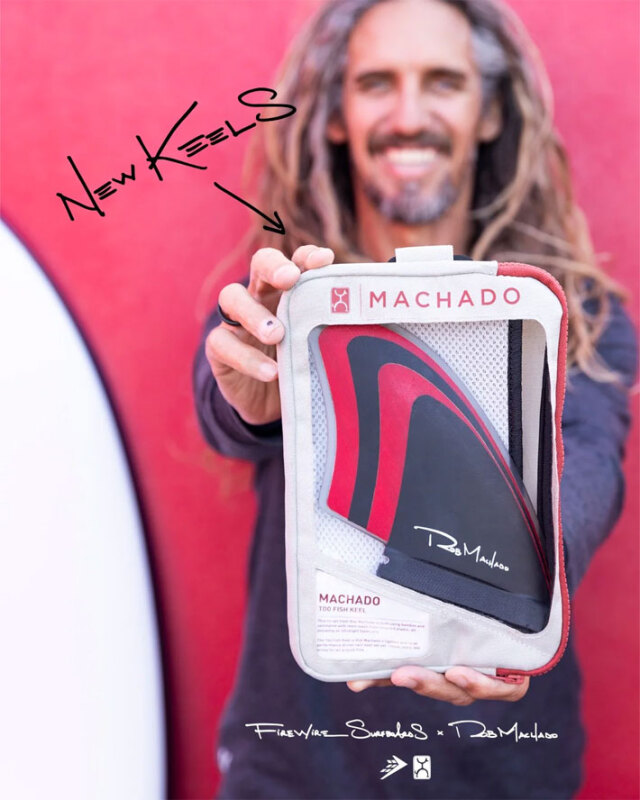 FIREWIRE Rob Machado TWIN KEEL Fin ファイヤーワイヤー マチャド  
