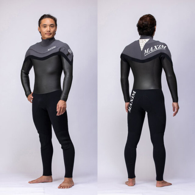 MARVY 甲高く マービー セミドライ ロングチェストジップ フルスーツ ML 