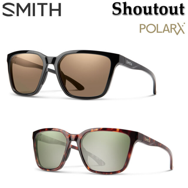 新品未使用　スミス SMITH 偏光サングラスShoutout シャウトアウト SMITH スミス サングラス [Shoutout シャウトアウト] 偏光レンズ 偏光