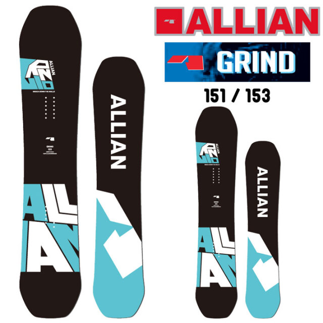 24-25 ALLIAN アライアン GRIND グラインド 151cm 153cm 155cm  