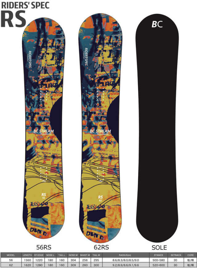 予約商品] 24-25 ビーシーストリーム BC Stream RIDER 