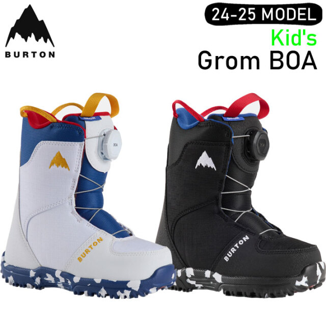 予約] 24-25 バートン ブーツ BURTON キッズ Grom BOA グロム  