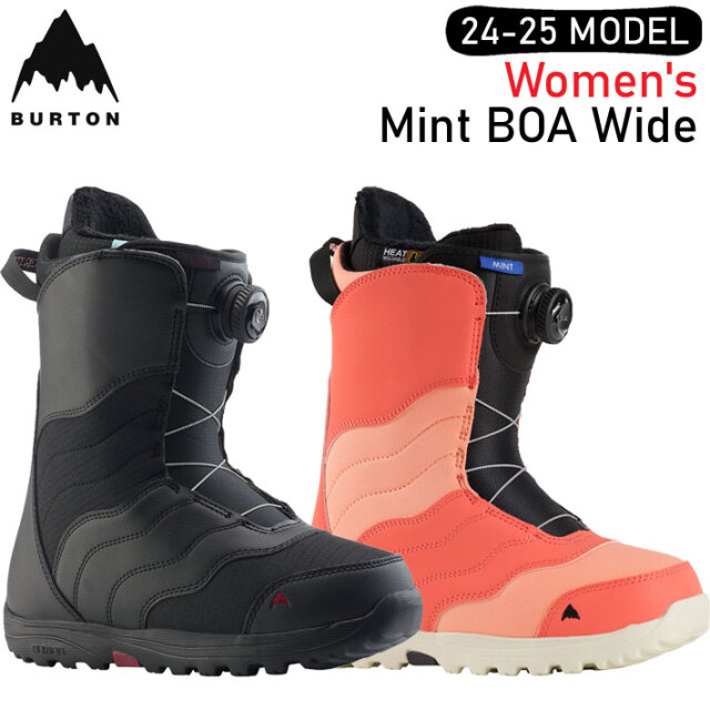 24-25 バートン ブーツ BURTON レディース Mint Boa Wide ミント ボア  