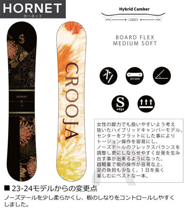 早期予約] 24-25 CROOJA クロージャ HONET ホーネット 