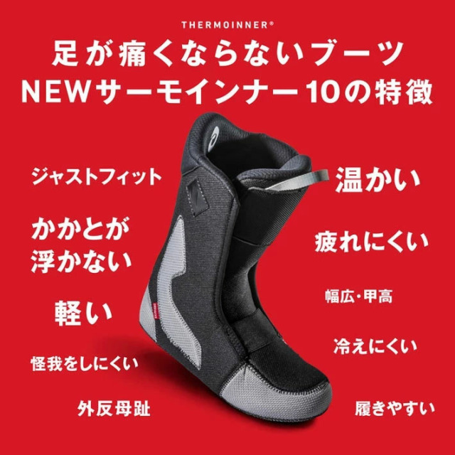 新品未成型DEELUXE S4インナー ながく ディーラックス サーモインナー 25.5