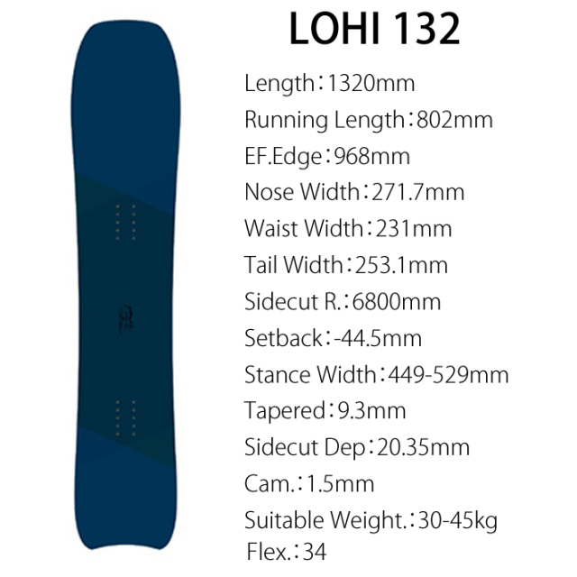 ミ*ー様 gentemstick LOHI 132 スノーボード 1320mm ミ*ー様 gentemstick LOHI 132 スノーボード 1320mm