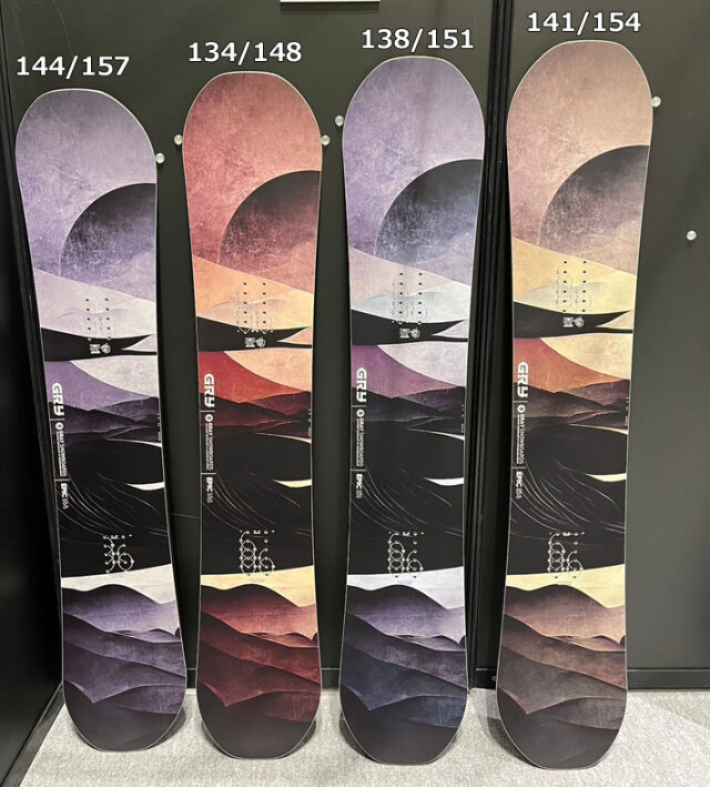 GRAY グレイ　エピック　EPIC 151㎝　スノーボード　サロモン　国産 予約商品] 25-26 GRAY SNOWBOARDS グレイ EPIC エピック 138cm