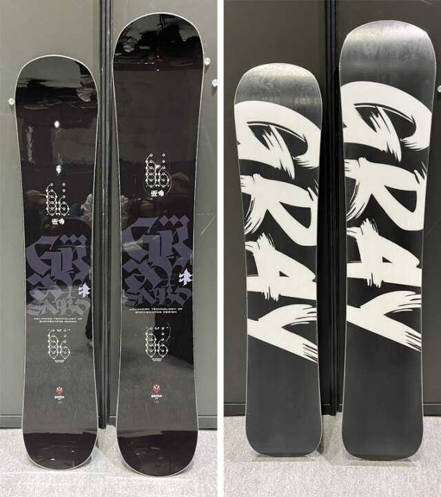 予約商品] 24-25 GRAY SNOWBOARDS グレイ GENIUS HV ジーニアス  