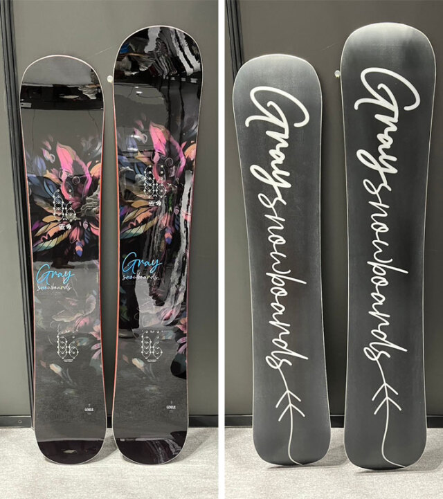 予約商品] 24-25 GRAY SNOWBOARDS グレイ GENIUS ジーニアス 140cm 