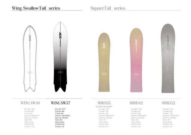 早期予約] 24-25 MOSS SNOWSTICK WING-SW57 モス スノースティック  