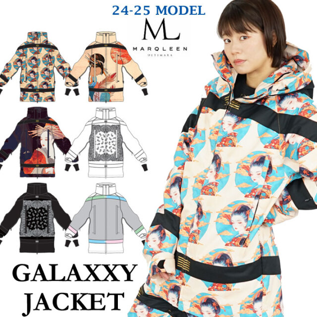 24-25 MARQLEEN GALAXXY JACKET MQ05000 マークリーン スノーボード 