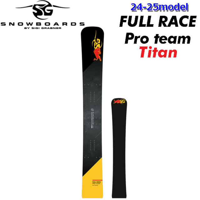 予約商品] 24-25 エスジー スノーボード SG SNOWBOARDS FULL RACE PRO 