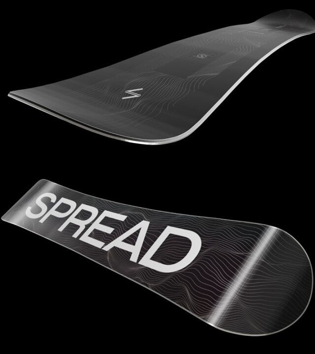 SPREAD スノーボード AX 150 整える