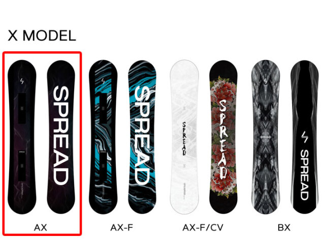 予約商品] 24-25 SPREAD AX スノーボード SNOWBOARD スプレッド エー  