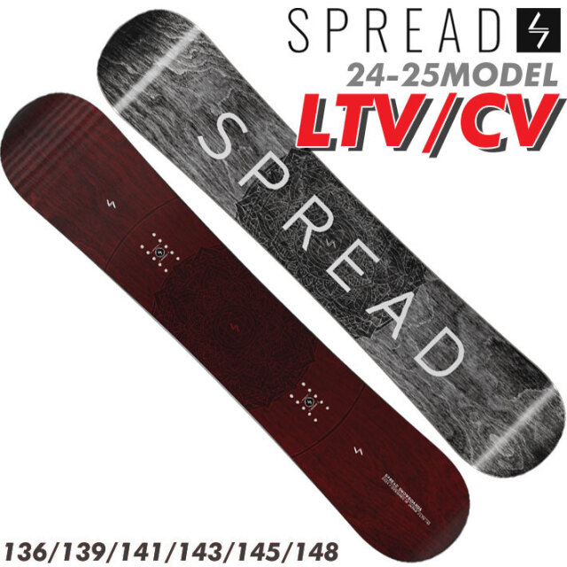 24-25 SPREAD LTV／CV スノーボード SNOWBOARD スプレッド エルティー 